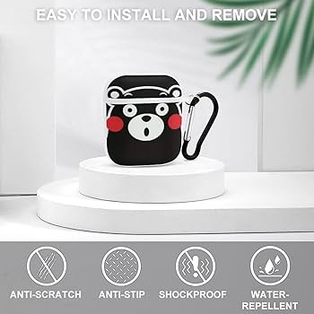 Amazon.co.jp: くまモンアップルイヤホン 保護ケース ヘッド